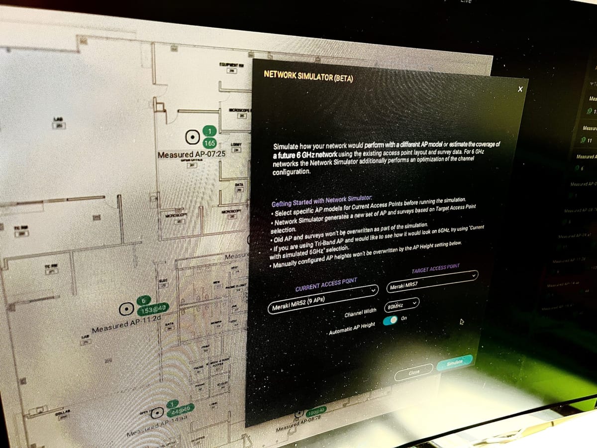 First Look at Ekahau AI Pro - Network Simulator